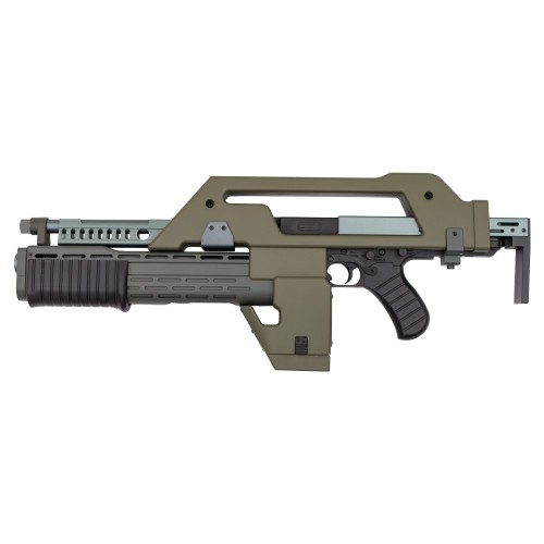 SNOW WOLF ELECTRIC RIFLE M41A PULSE OLIVE DRAB, A sci-fi icon reborn in a compact, high-impact electric platform